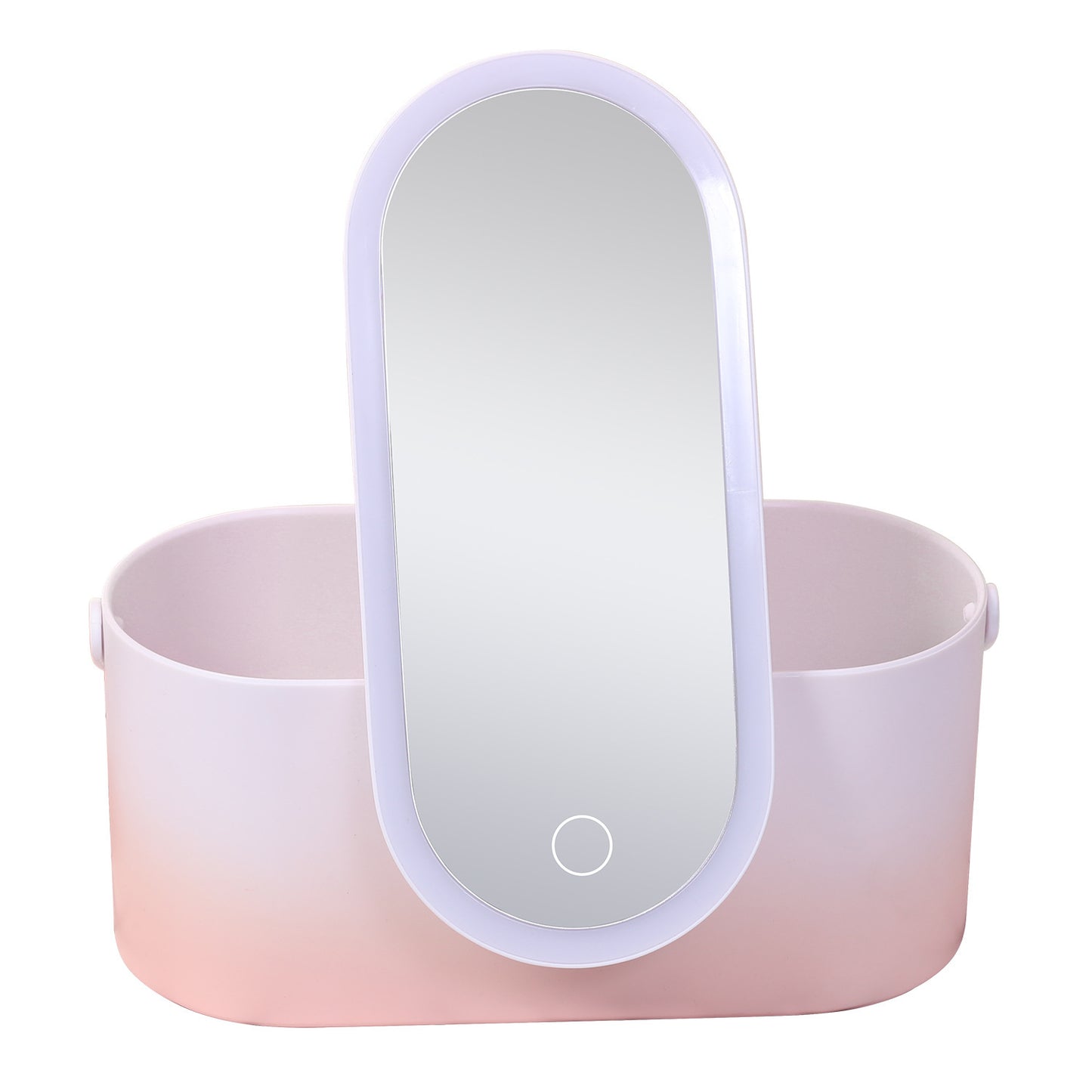 CAJA DE ALMACENAMIENTO LED ESPEJO DE MAQUILLAJE Portable Box CON ESPEJO DE LED