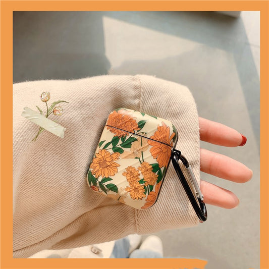 Compatible con Apple, margaritas amarillas para fundas AirPods