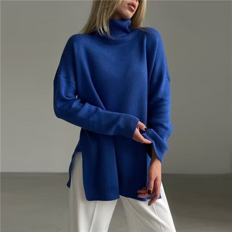 Women's Fashion Loose Turtleneck Sweater